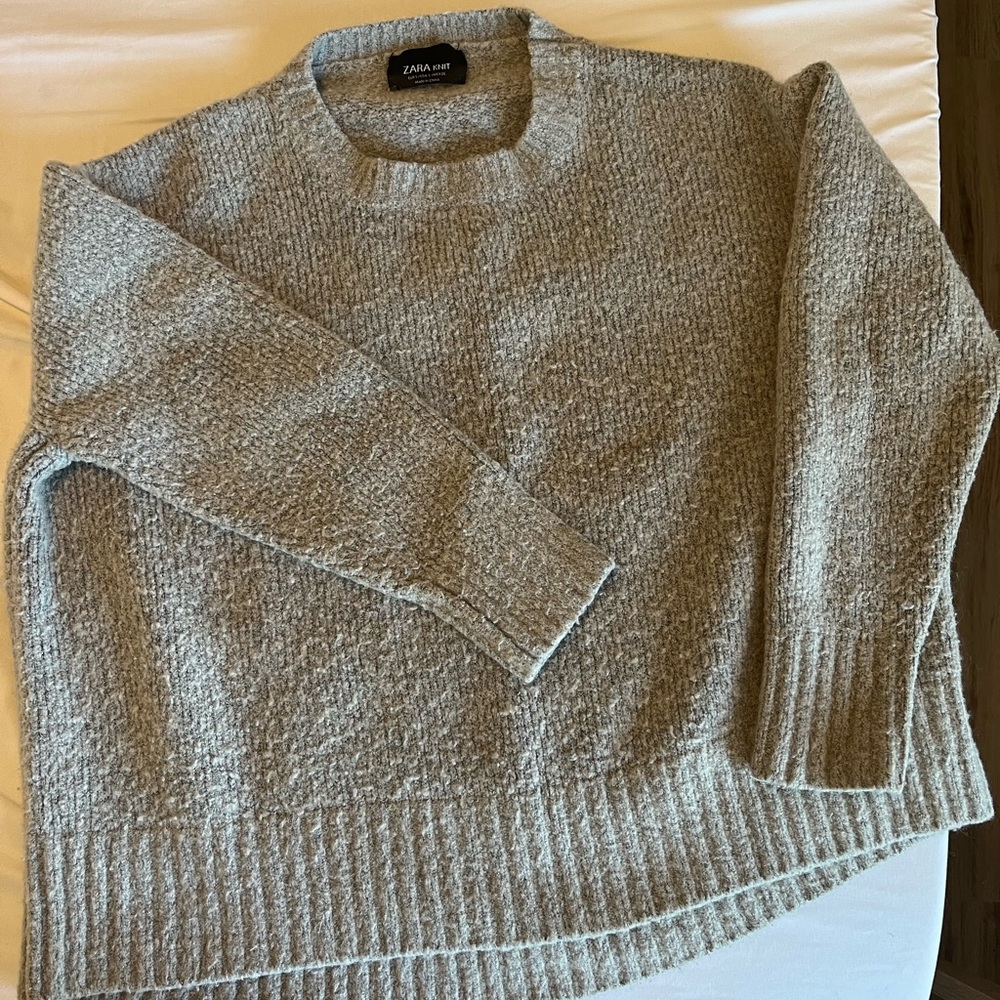 Zara grey sweater